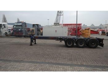 Kromhout 3 AXLE CONTAINER TRAILER - Poluprikolica za prevoz kontejnera/ Poluprikolica sa promenjivim sandukom
