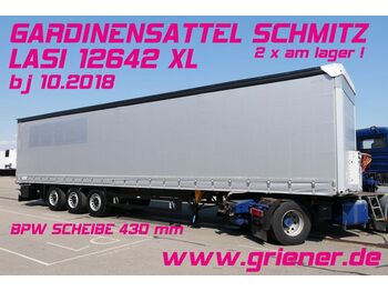 Poluprikolica sa ceradom Schmitz Cargobull SCS 24 GARDINENSATTEL  LASI  12642 XL BPW 2 x: slika 1