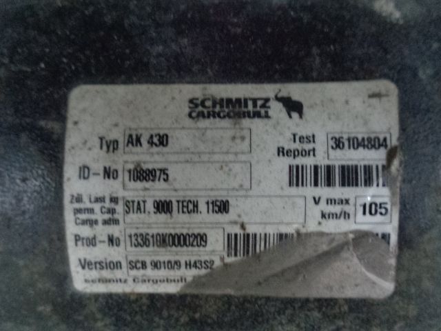 Poluprikolica istovarivača Schmitz Cargobull SGF S3: slika 10