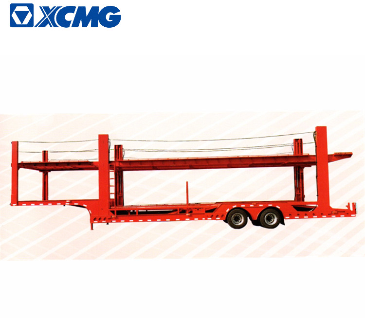 Niska poluprikolica za prevoz XCMG Official 3 Axle Low Bed Container Semi Trailer Price: slika 18