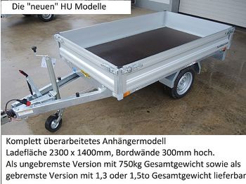Prikolica za automobil novi Humbaur - HU132314 Hochlader gebremst 1,3to: slika 1