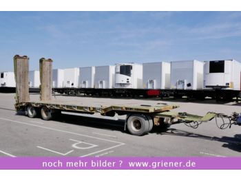Goldhofer TU 3/24/80 / BLATT / hydraulische rampen  - Niska prikolica za prevoz