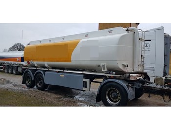 Kässbohrer 27000 Liter Tank Petrol Fuel Diesel ADR - Prikolica cisterna