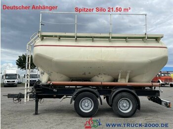  Tonne Spitzer Silo 21.50 m³ Staub.- Rieselgüter - Prikolica cisterna