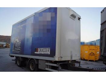 Ekeri 2 axle box trailer with rear lift  - Prikolica sa zatvorenim sandukom