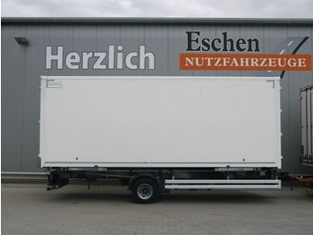 Ackermann BDF Lafette, Luft, BPW+ Koffer/Durchlademöglich  - Prikolica za prevoz kontejnera/ Prikolica sa promenjivim sandukom