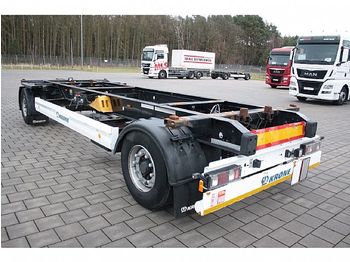 Krone BDF Maxi Jumbo Anhänger - Prikolica za prevoz kontejnera/ Prikolica sa promenjivim sandukom
