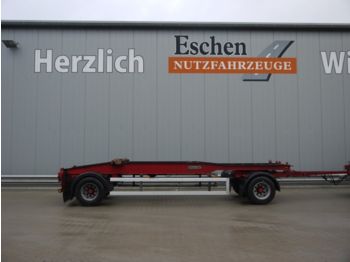 Meiller Schlitten, Luft, BPW, Scheibenbremse  - Prikolica za prevoz kontejnera/ Prikolica sa promenjivim sandukom