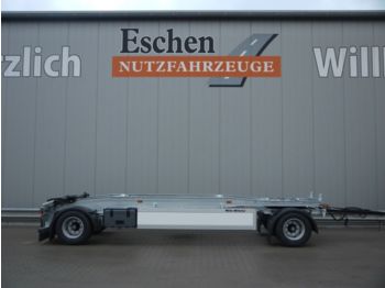 Müller-Mitteltal RS-T 18.0 t, Zw. Bereift, Schlitten, verzinkt  - Prikolica za prevoz kontejnera/ Prikolica sa promenjivim sandukom