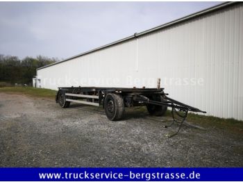 Schmitz Cargobull AWF 18 BDF Lafette **SAF*Scheibe**  - Prikolica za prevoz kontejnera/ Prikolica sa promenjivim sandukom