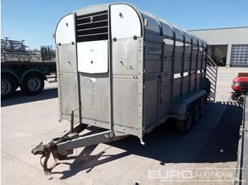  Nugent 14' x 6' Tri Axle Livestock Trailer - Prikolica za prevoz stoke