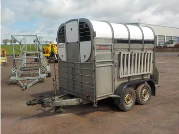  Nugent 8' x 5' Twin Axle Livestock Trailer, Sheep Gates - Prikolica za prevoz stoke