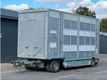 Pezzaioli RBA 21 3.Stock Anhänger mit Aggregat & Hubdach  - Prikolica za prevoz stoke