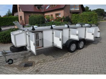Prikolica za prevoz stoke WT Metall Hundeanhänger 10 Thermo Boxen