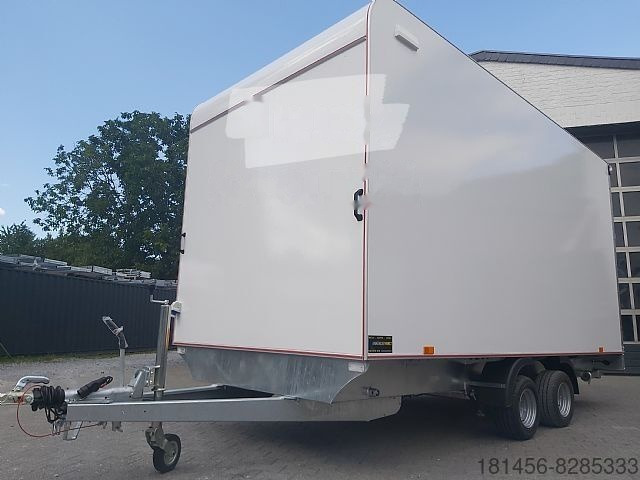 Prikolica za hrane novi trailershop Mobile Werkstatt leer Rampe Seitentür 230V Licht: slika 8
