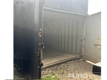 Brodski kontejner 20' x 8' Steel Container (Door Damaged and Roof Leaks) (Sold Offsite - to be collected from Friel Construction Newtack Farm, Walsall Road, Great Wryley, WS6 6AP): slika 1