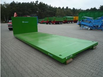 EURO-Jabelmann Container STE 6500/Plattform Abrollcontainer, Ha  - Abrol kontejner