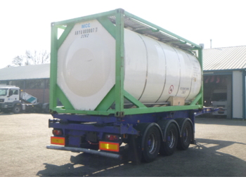 Tank kontejner, Poluprikolica Danteco Food tank container inox 20 ft / 25 m3 / 1 comp: slika 4