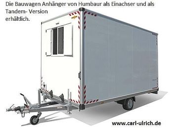Građevinski kontejner novi Humbaur - Bauwagen 184222-24PF30 Einachser: slika 1
