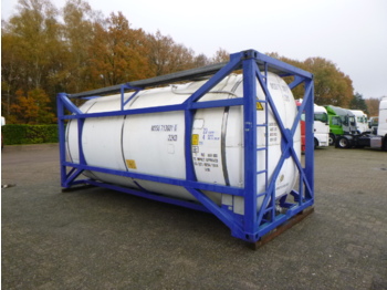 Tank kontejner, Poluprikolica M Engineering Chemical tank container inox 20 ft / 23 m3 / 1 comp: slika 2