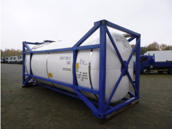 Tank kontejner, Poluprikolica M Engineering Chemical tank container inox 20 ft / 23 m3 / 1 comp: slika 3