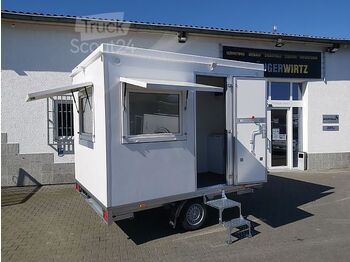 Građevinski kontejner novi - Mobiles Büro isoliert mit Toilette: slika 1