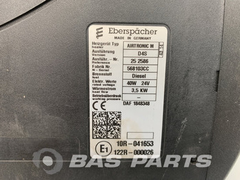 DAF Eberspächer Airtronic D4 Parking heater 1848348 Airtronic D4 - Rezervni deo za Kamion: slika 3