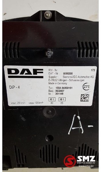 Komandna tabla za Kamion DAF Occ Instrumentenpaneel Daf XF 105: slika 3
