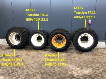 Mitas / Alliance Wheels, 600/40 R22.5 - Guma