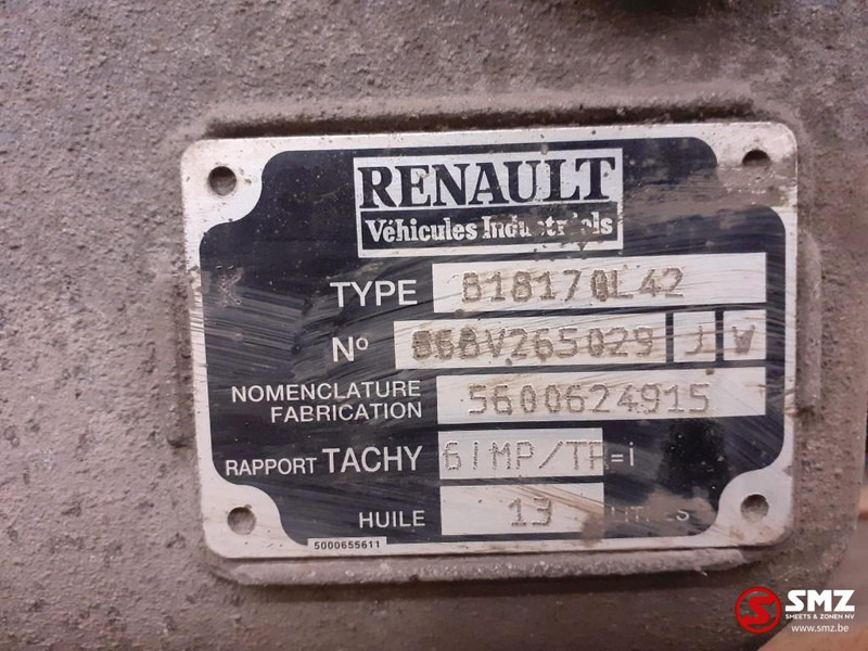 Menjač za Kamion Renault Occ Versnellingsbak Renault B18: slika 5