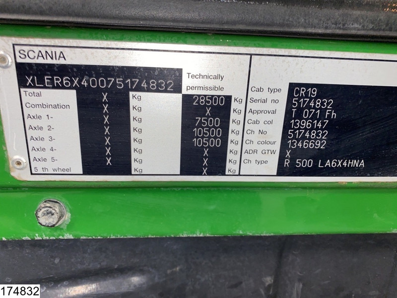 Tegljač Scania R 500 6x4, Retarder, Hydraulic, 3 pedals: slika 6