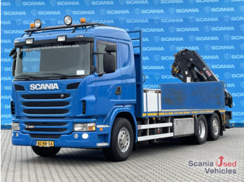 Kamion sa golom šasijom i zatvorenom kabinom SCANIA G 420