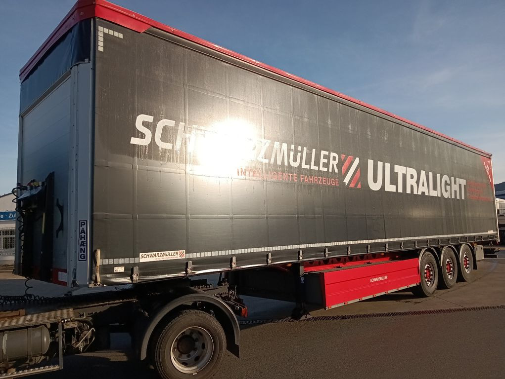 Schwarzmüller 3-A-ULTRALIGHT-Pal-Kiste Liftachse SAF 5680kgTÜV  - Poluprikolica sa ceradom: slika 5