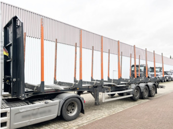 Andere Gsodam 3-Achs Holzauflieger Gsodam 3-Achs Holzauflieger, Liftachse - Poluprikolica šticarka: slika 1