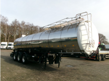 Metalovouga Bitumen / heavy oil tank inox 29 m3 / 1 comp - Poluprikolica cisterna: slika 2