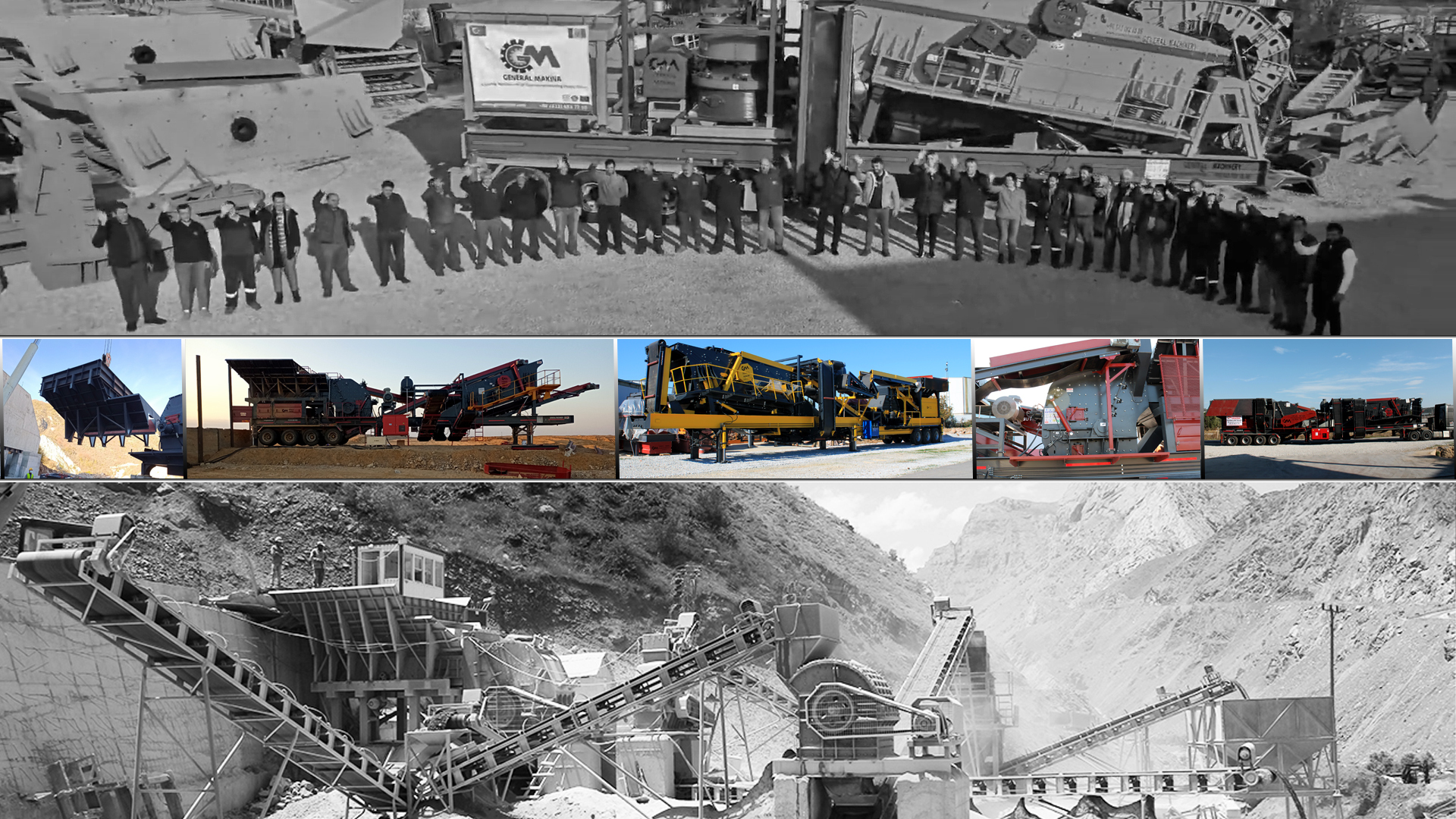GENERAL MAKINA Stone Crushing Screening and Concrete Batching Plants - Građevinske mašine - iznajmljivanje, 2-osovine undefined: slika 1
