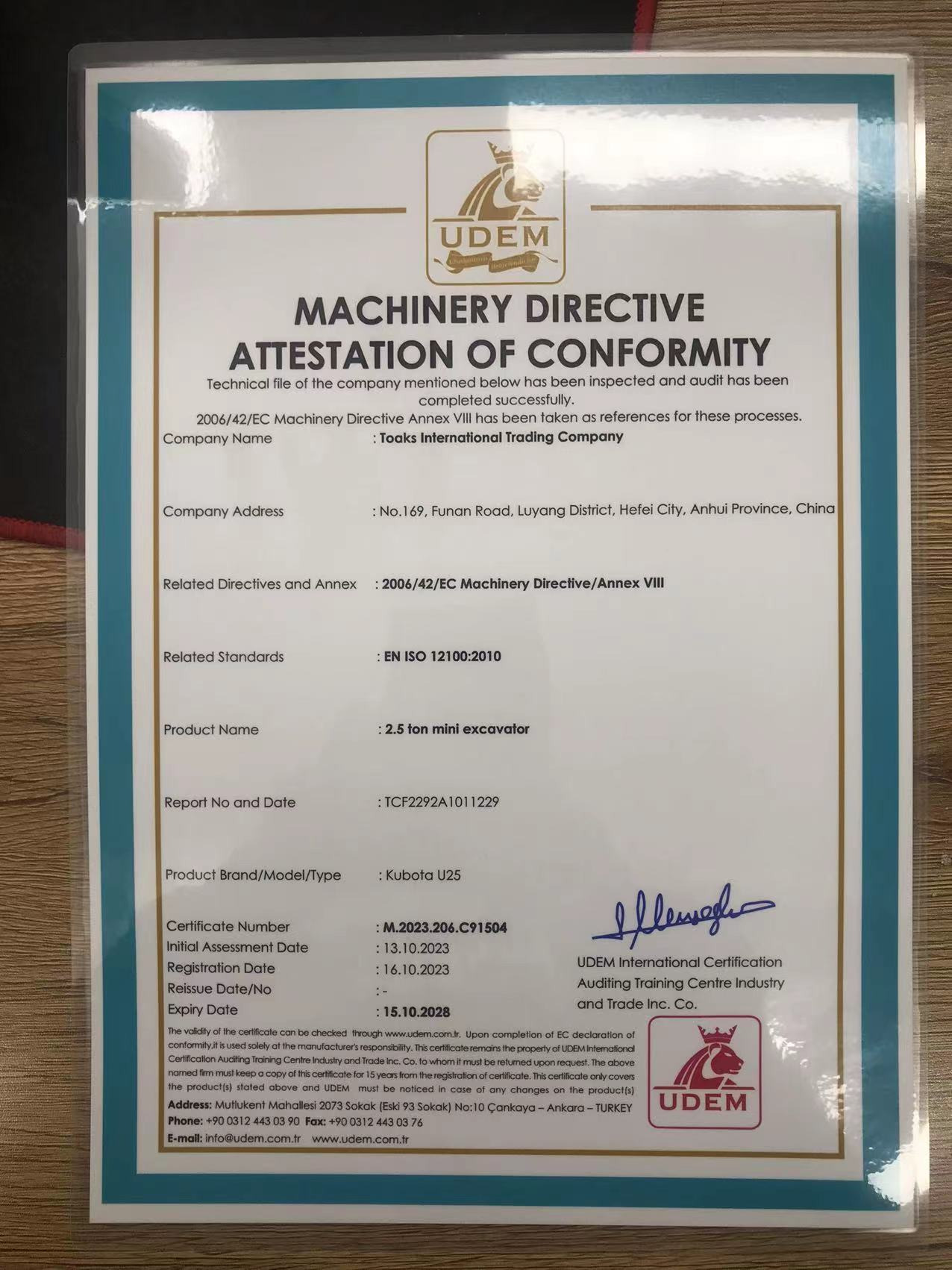Toaks International Trading Company - Građevinske mašine - klima uređaj undefined: slika 25