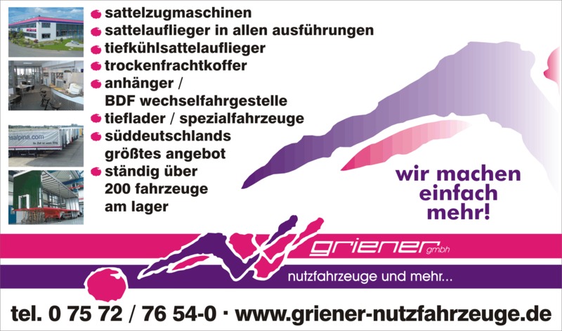 Griener gmbh nutzfahrzeuge und mehr ... - Poluprikolice KRONE - nov, 1-osovine undefined: slika 3