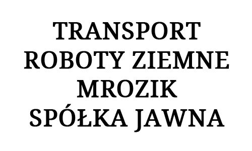 TRANSPORT - ROBOTY ZIEMNE MROZIK SPÓŁKA JAWNA na Truck1