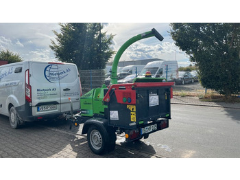 Prikolica GreenMech Arborist 130 Häcksler Holz: slika 3