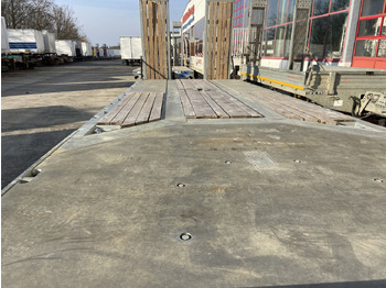 Niska prikolica za prevoz za prevoz teških mašina Möslein TO 3 F Schwebheim Neuwertig 3 Achs Tieflader 8,10 m Ladefläche: slika 4 Niska prikolica za prevoz za prevoz teških mašina Möslein TO 3 F Schwebheim Neuwertig 3 Achs Tieflader 8,10 m Ladefläche: slika 4