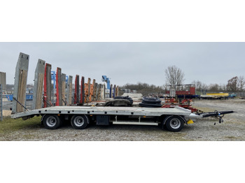 Niska prikolica za prevoz za prevoz teških mašina Möslein TO 3 F Schwebheim Neuwertig 3 Achs Tieflader 8,10 m Ladefläche: slika 3 Niska prikolica za prevoz za prevoz teških mašina Möslein TO 3 F Schwebheim Neuwertig 3 Achs Tieflader 8,10 m Ladefläche: slika 3