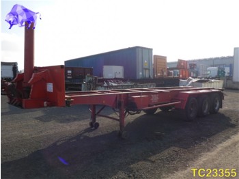 Poluprikolica za prevoz kontejnera/ Poluprikolica sa promenjivim sandukom OVA Container Transport: slika 1