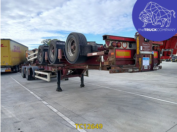 Poluprikolica za prevoz kontejnera/ Poluprikolica sa promenjivim sandukom RENDERS