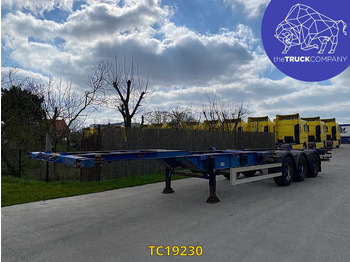 Poluprikolica za prevoz kontejnera/ Poluprikolica sa promenjivim sandukom TURBO'S HOET