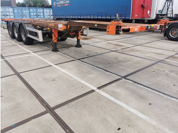 Poluprikolica za prevoz kontejnera/ Poluprikolica sa promenjivim sandukom Nooteboom FT 43 03 V lift axle; BPW: slika 3