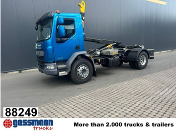 Kamion sa golom šasijom i zatvorenom kabinom DAF LF 290