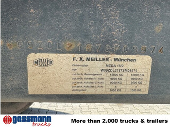 Prikolica istovarivača Meiller Meiller MZDA 18/2, geteilte Alu-Bordwände, ca.: slika 3 Prikolica istovarivača Meiller Meiller MZDA 18/2, geteilte Alu-Bordwände, ca.: slika 3