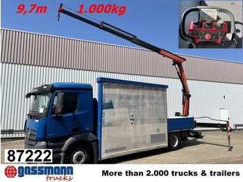 Kamion sa tovarnim sandukom MERCEDES-BENZ Antos