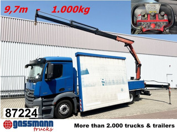 Kamion sa tovarnim sandukom MERCEDES-BENZ Antos